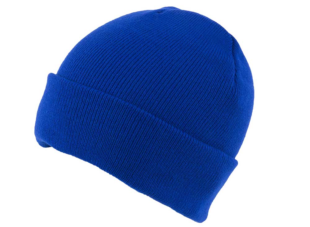 S0001 - 100% Acrylic beanie with turn-up - Search Caps